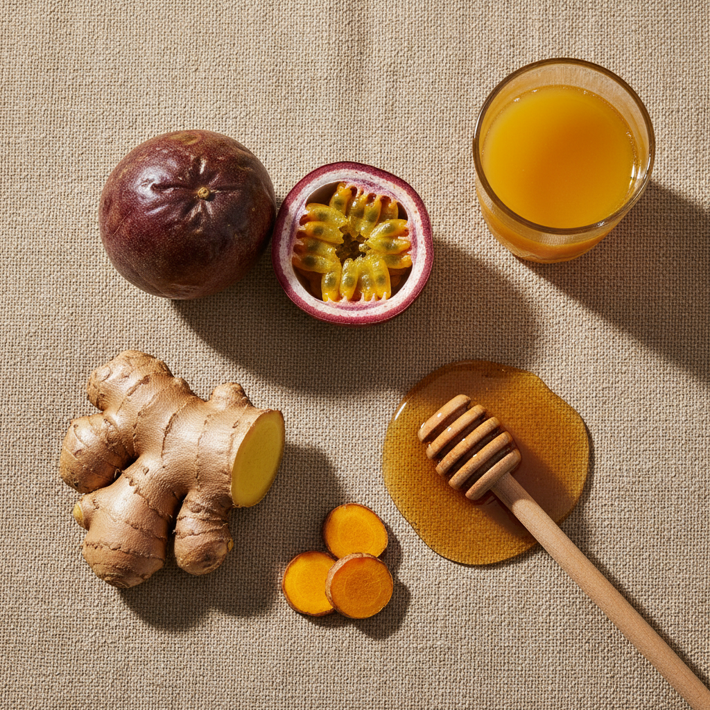 Product 8 — Passion Turmeric Honey Juice Lifestyle