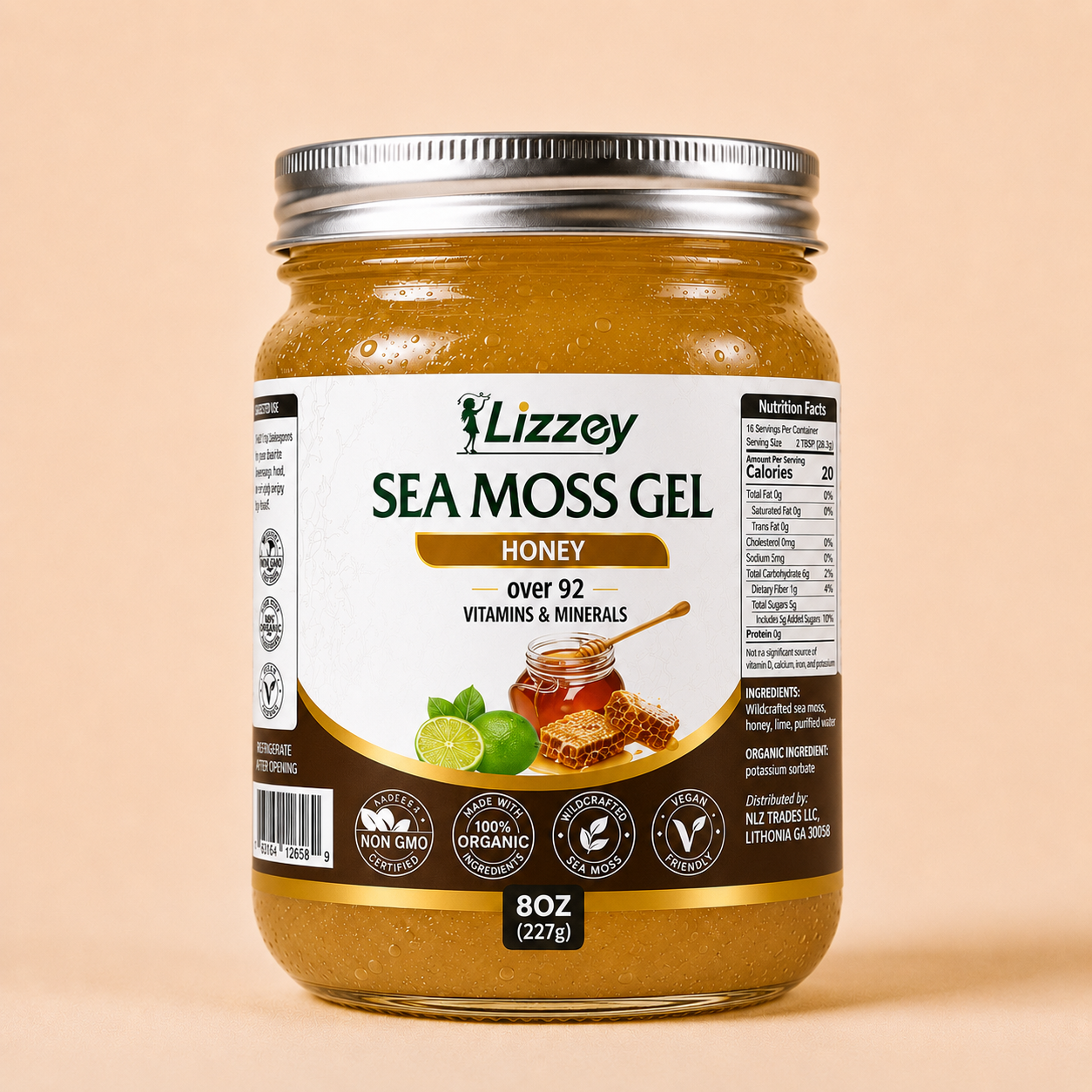 Organic Sea Moss Gel — Honey