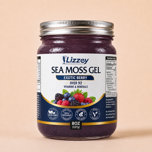 Organic Sea Moss Gel — Exotic Berry Mix