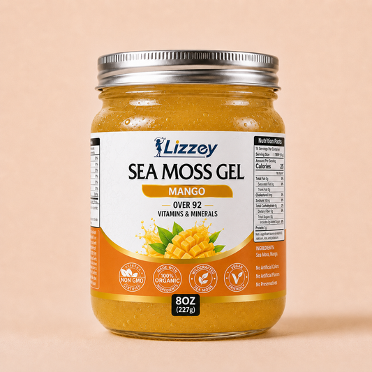 Organic Sea Moss Gel — Mango
