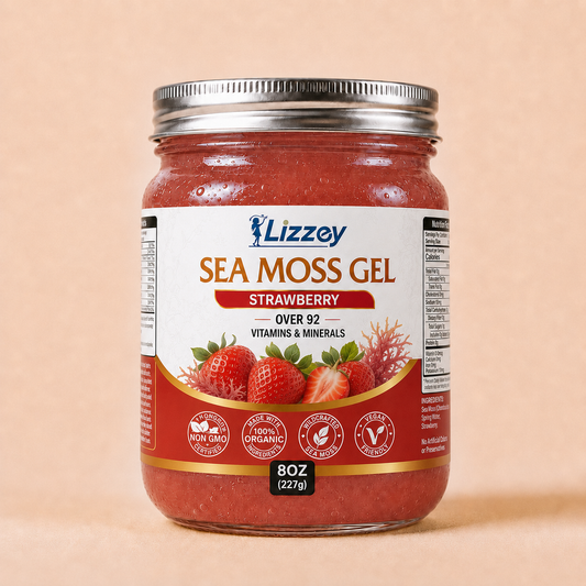 Organic Sea Moss Gel — Strawberry