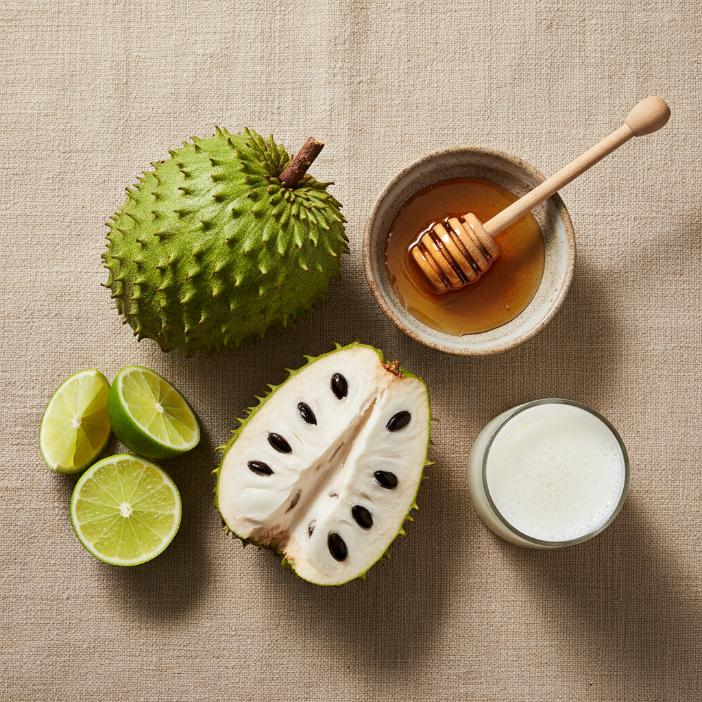 Product 10 — Soursop Lime Honey Juice Lifestyle