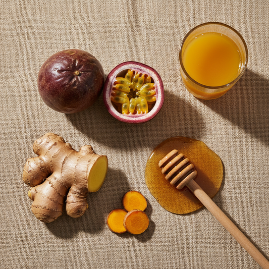 Product 8 — Passion Turmeric Honey Juice Lifestyle