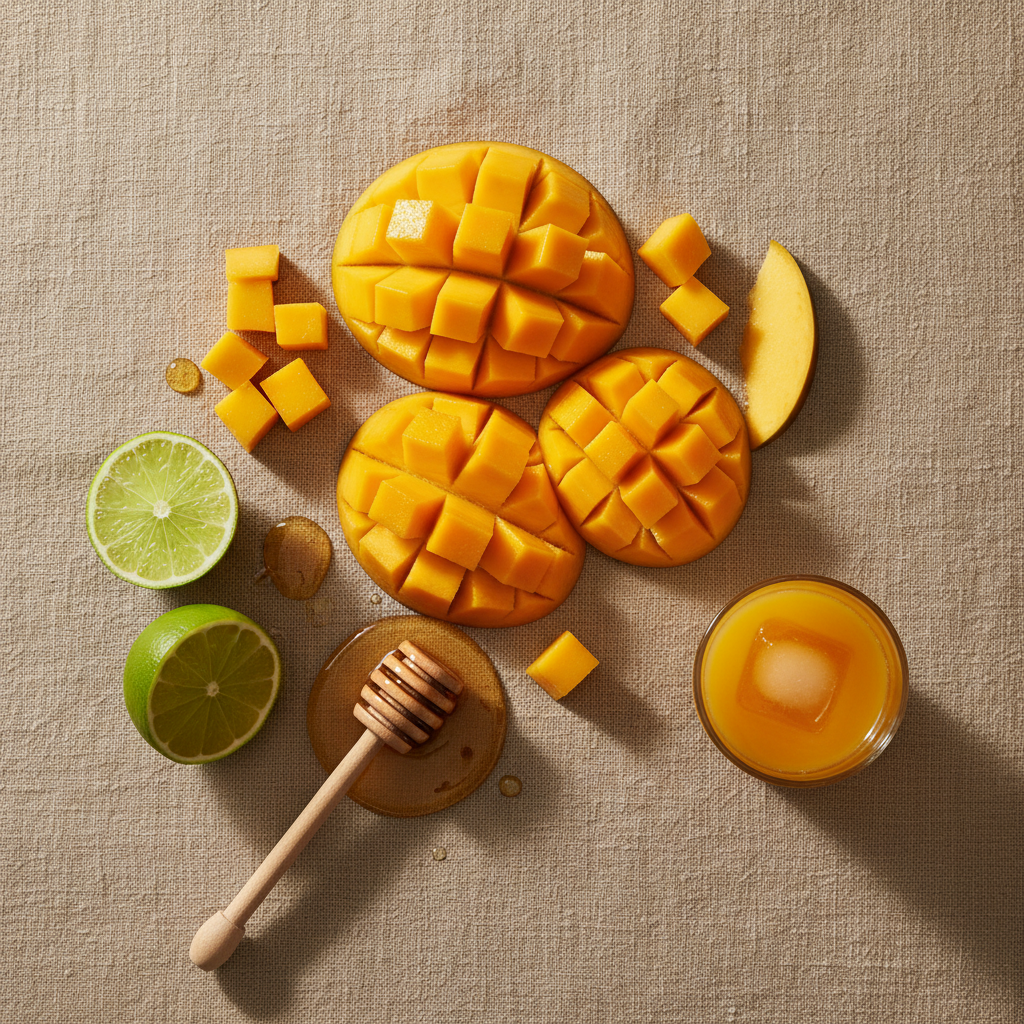 Product 9 — Mango Lime Honey Juice Lifestyle